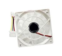 Ventola per case del computer 120X120X15Mm con, White BIG 4D | Cuscinetto idraulico, opzione doppio connettore per computer desktop