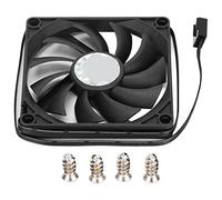 Ventola per Case del Computer da 80 Mm Ultra Sottile - Raffreddamento a Lunga Durata 4 PIN PWM Con Regolazione Intelligente della Velocità - Borsa a Vite Inclusa