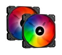 VENTOLA PER CASE ICUE SP140 140X140 RGB PRO LED (CO-9050096-WW) DUAL PACK NERO