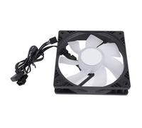 Ventola per Case PC PWM 4PIN da 120 Mm, Basso Rumore, 1500 Giri/min, Cuscinetto ARGB MFDB, 53 CFM, Compatibile con Tutti i Case, Installazione Rapida con compatibilità ARGB 5 V