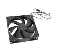 Ventola per Case PWM da 100 Mm per PC, Ventola a Doppia Sfera, Controllo Intelligente della Temperatura, Ventola di Raffreddamento per Case del Computer a 4 Pin