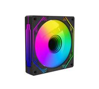 Ventola per Chassis RGB per Armadietti da Gioco 120 mm 3D Specchio Infinito Ventola Silenziosa Soffio Inverso ARGB+PWM 2 in 1