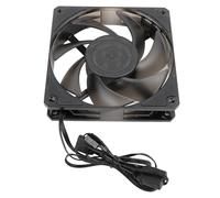 Ventola per Custodia con Cuscinetto Idraulico per PC, Controllo della Temperatura 120 Mm 7 Pale 5 V ARGB Ventola di Raffreddamento per Custodia con Cuscinetto Idraulico da 800 a
