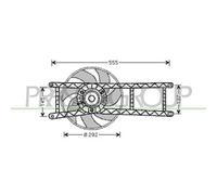 Ventola Per FIAT PANDA Dal 2003 Al 2011