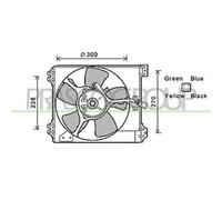 Ventola Per FIAT SEDICI Dal 2007 Al 2013 FT360F003 71746872