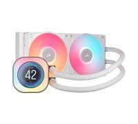 Ventola per PC Corsair iCUE LINK TITAN 240 RX LCD Processore Raffreddatore di liquidi tutto in uno 12 cm Bianco 1 pz [CW-9061025-WW]