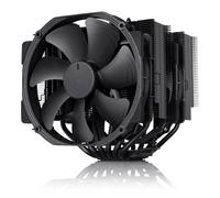 Ventola per PC Noctua NH-D15 CH.BK sistema di raffreddamento computer Processore Raffreddatore d'aria 14 cm Nero (Nh-D15 Chromax.Black - Processor Cooler 15 Cm Warranty: 12M) [NH-D15 CH.BK]