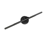 Ventola per Proiettore Olografico 3D Ventola per Ologramma 3D Risoluzione 800x480 Scheda di Memoria Incorporata da 16 GB da 16,9 Pollici per Negozio (Spina europea)