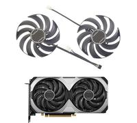 Ventola per schede grafiche MSI GeForce RTX 4070 Ventus/Super-Ventus, MSI RTX 4070 Ti SUPER Ventus 2X OC | PLD10010S12HH, ventola di raffreddamento GPU