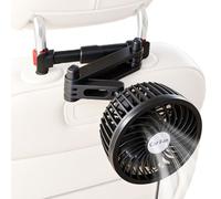 Ventola per Schienale,Flusso d'Aria Regolabile con 2 Velocità e Basso Rumore | Ventilatore Auto Sedile | per Camper SUV Berlina Pick-up, Viaggi Pendolari Business