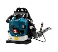 Ventola per zaino con motore a 4 tempi, 2,6 kW/7000r/min, volume d'aria 498 ft³/s, azionata a benzina 92#, facile da usare per gazebo, sabbia/neve, materiale PP di alta qualità (blu)