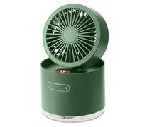 Ventola portatile portatile - Spray per la d'acqua, portata a ventola piccola a batteria | USB Hand Hand Recargable con luce notturna per le vacanze staccabili Accessori da viaggio all'aperto D