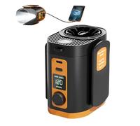 Ventola Portatile | Ventilatore Portatile Portatile di Raffreddamento Dimensioni - Pacchetto Batteria Ricaricabile Lampada LED per Uomini Donne Interni Estate Viaggi Escursionismo Spiaggia Sport