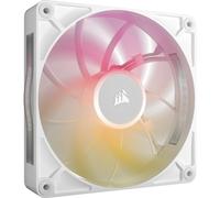 Ventola PWM supplementare Corsair iCUE LINK RX140 MAX RGB da 140 mm bianca