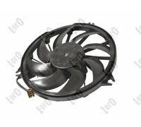 Ventola radiatore 038-014-0004 ABAKUS per PEUGEOT 206 Hatchback 206 SW 206 CC