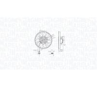 Ventola radiatore 069422888010 MAGNETI MARELLI per VW TRANSPORTER T4 Autobus