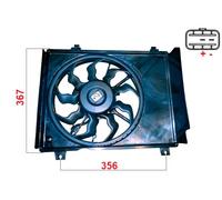 ERA 352146 Ventola radiatore