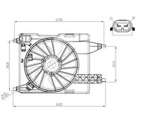 NRF Ventola, motore 47966