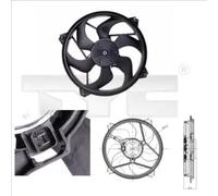 Ventola radiatore 805-0001 TYC per CITROËN PEUGEOT