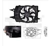 TYC 810-0018 Ventola radiatore