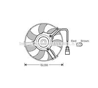 VENTOLA AUDI A4 97->05 / A6 97->05 / A8 99->02 NUOVA (X A/C)