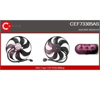 Ventola radiatore CEF73305AS CASCO per AUDI SEAT SKODA VW