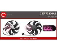 Ventola radiatore CEF73306AS CASCO per SEAT VW SKODA