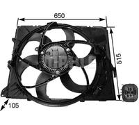 MAHLE CFF 264 000S ventola per refrigeratore/condensatore