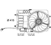 MAHLE ORIGINAL CFF 30 000S Ventola radiatore