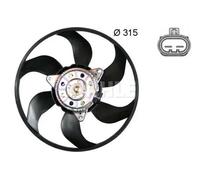 Ventola radiatore CFF 382 000S MAHLE per CADILLAC SAAB OPEL