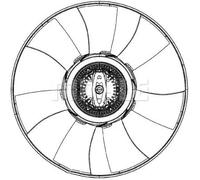 MAHLE ORIGINAL Ventola radiatore