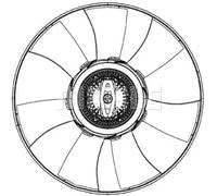 Ventola, raffreddamento motore MAHLE CFF 493 000P