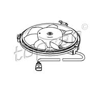 Ventola radiatore con girante 111 439 TOPRAN per AUDI VW
