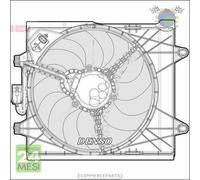 Ventola radiatore Denso per FIAT 500 #qe