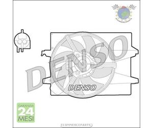 Ventola radiatore Denso per FORD FUSION FIESTA #qu