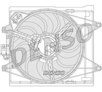 DENSO Ventola Raffreddamento Del Motore Adatto A per Fiat Panda DER09051