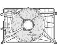 Ventola radiatore DER09073 DENSO per FIAT JEEP