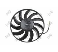 Ventola radiatore Dx 003-014-0001 ABAKUS per AUDI SEAT