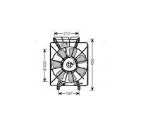 AVA COOLING SYSTEMS HD7533 Ventola radiatore