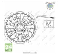 Ventola radiatore NRF per BMW Z3 E36 1.9 1.8 3 328 325 323 320 318 316 E30