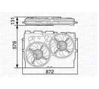 MAGNETI MARELLI 069422583010 Ventola radiatore
