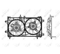 Ventola radiatore Ventola doppia 47802 NRF per FIAT PUNTO