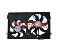 Ventola radiatore Ventola doppia 7740042 KAMOKA per VW SKODA AUDI SEAT