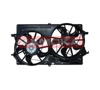 Ventola radiatore Ventola doppia 7740050 KAMOKA per FORD FOCUS I FOCUS I Turnier