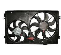 Ventola radiatore Ventola doppia 837-0027 TYC per VW SEAT SKODA AUDI