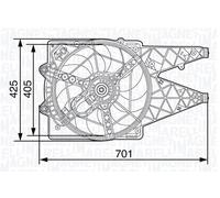 MAGNETI MARELLI 069422472010 Ventola radiatore