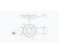 MAGNETI MARELLI 069422715010 Ventola radiatore