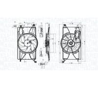 MAGNETI MARELLI 069422834010 Ventola radiatore