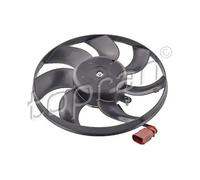 Ventola radiatore Ventola singola 111 285 TOPRAN per VW SKODA AUDI SEAT