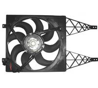 NRF Ventola radiatore 47411 - Ventola singola per SKODA Roomster / Fabia II Combi